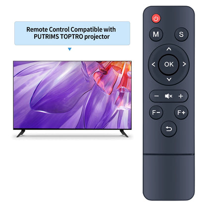 Replacement Remote Control For PUTRIMS S28,TOPTRO X7 Projector