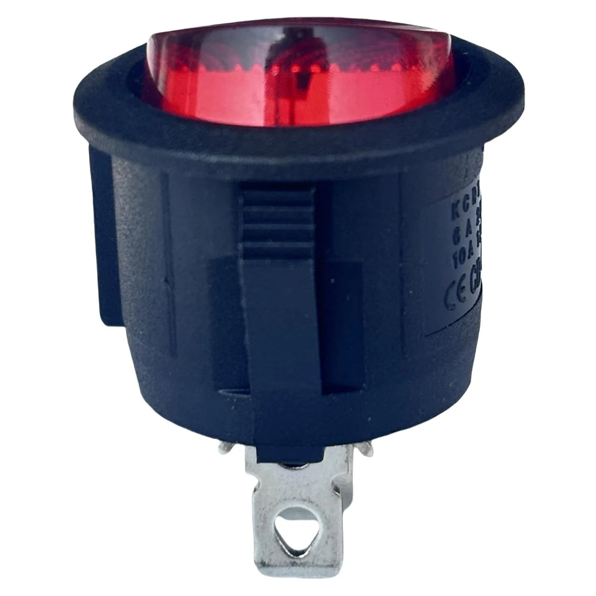 KCD1-105 20mm Diameter Round Red Rocker Switches（3pin 2position） for...