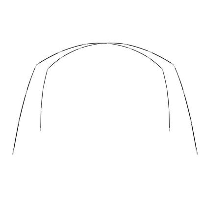 LOYEAHCAMP 4 Person Camping Tent Replacement Poles for B0CT85GQMM, silver