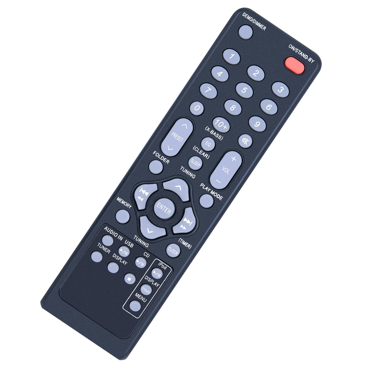 RRMCGA293AWSA Replace Remote Control For Sharp GXM10 Audio System