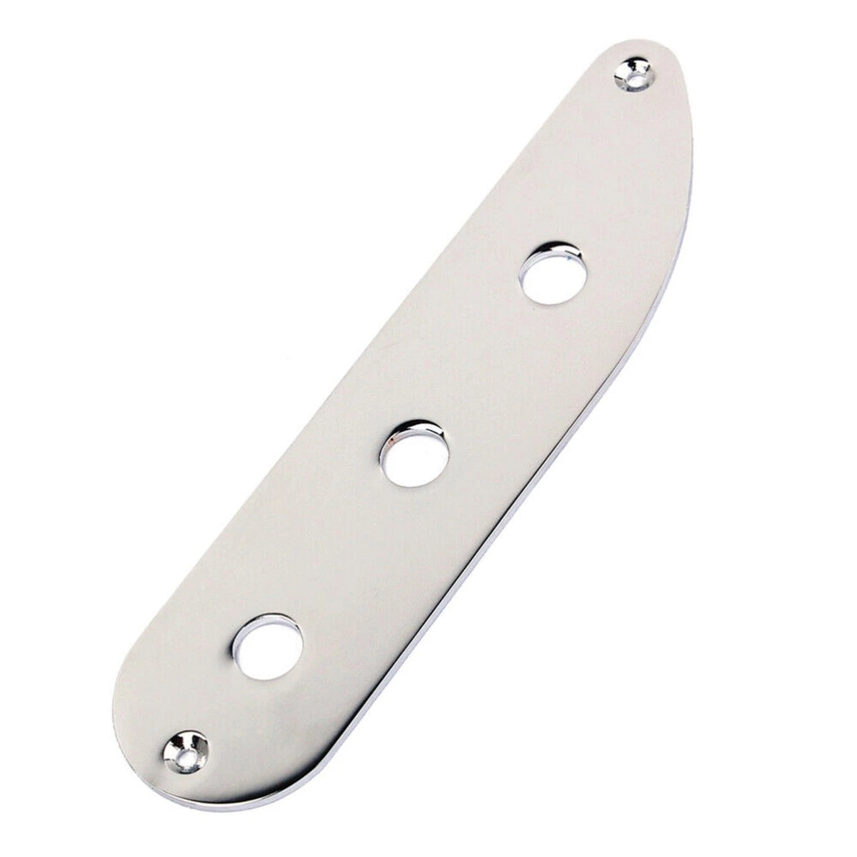 3 Holes Electric Guitar Bridge Switch Control Plate for TELE Style Bass Guitar