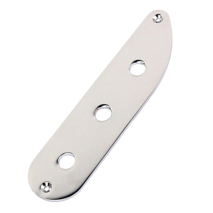 3 Holes Electric Guitar Bridge Switch Control Plate for TELE Style Bass Guitar