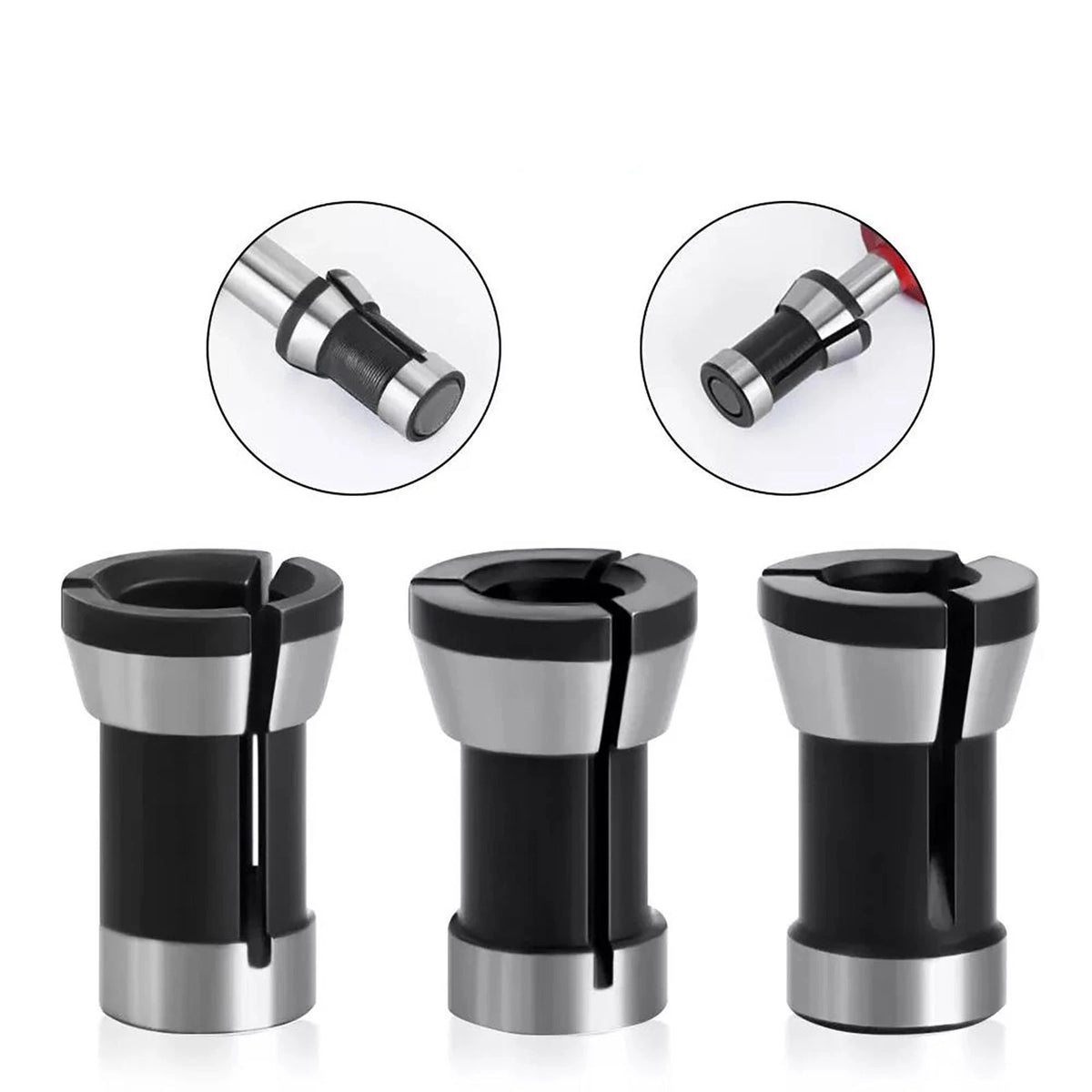 Built for longevity Router Bit Collet Chuck Clamping Adapter for CNC Engraving