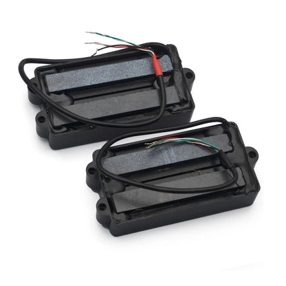 4 Strings Bass Guitar Pickups Humbucker Set Magnet Ceramic Pickups Tool