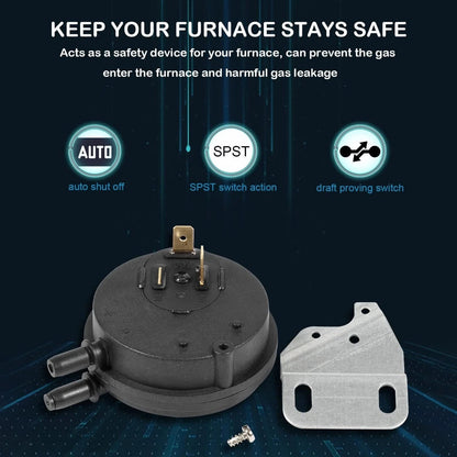 Air Pressure Switch for Gas Furnace Part PTMPL-9300 PTMPL9300 9371DO-HS-0023