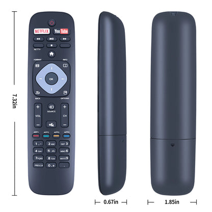 Remote Control For Philips 5000 Series Smart Ultra HDTV 55PFL5901/F8