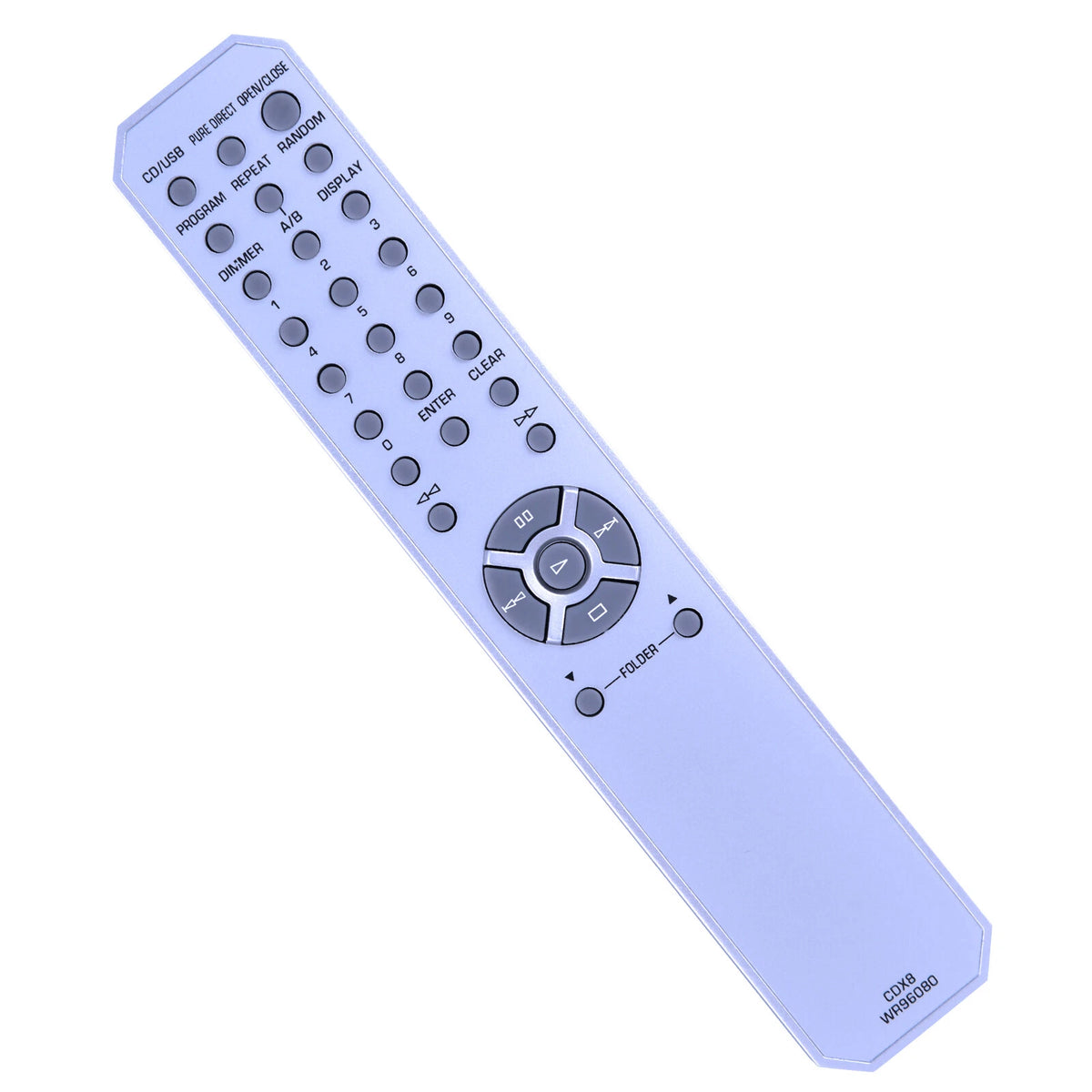 For Yamaha CDX8 WR96080 Remote Control fits CD Player CD-S300 CDS300