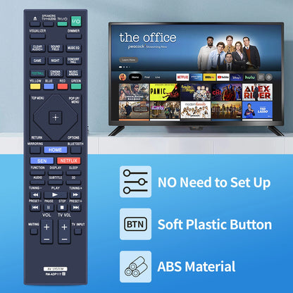 RM-ADP117 Remote Control For Sony DVD Player BDV-N7200WL HBD-N5200W