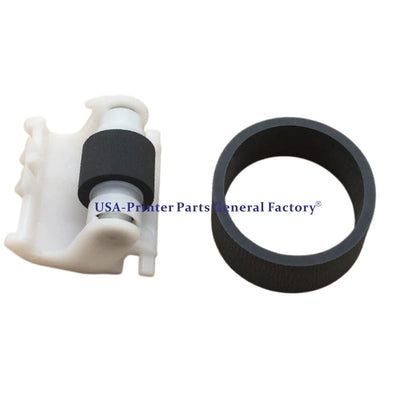 Feed Separation Pickup Roller Rubber Tire Fits For EPSON L1118 L3119 L3106 L3118