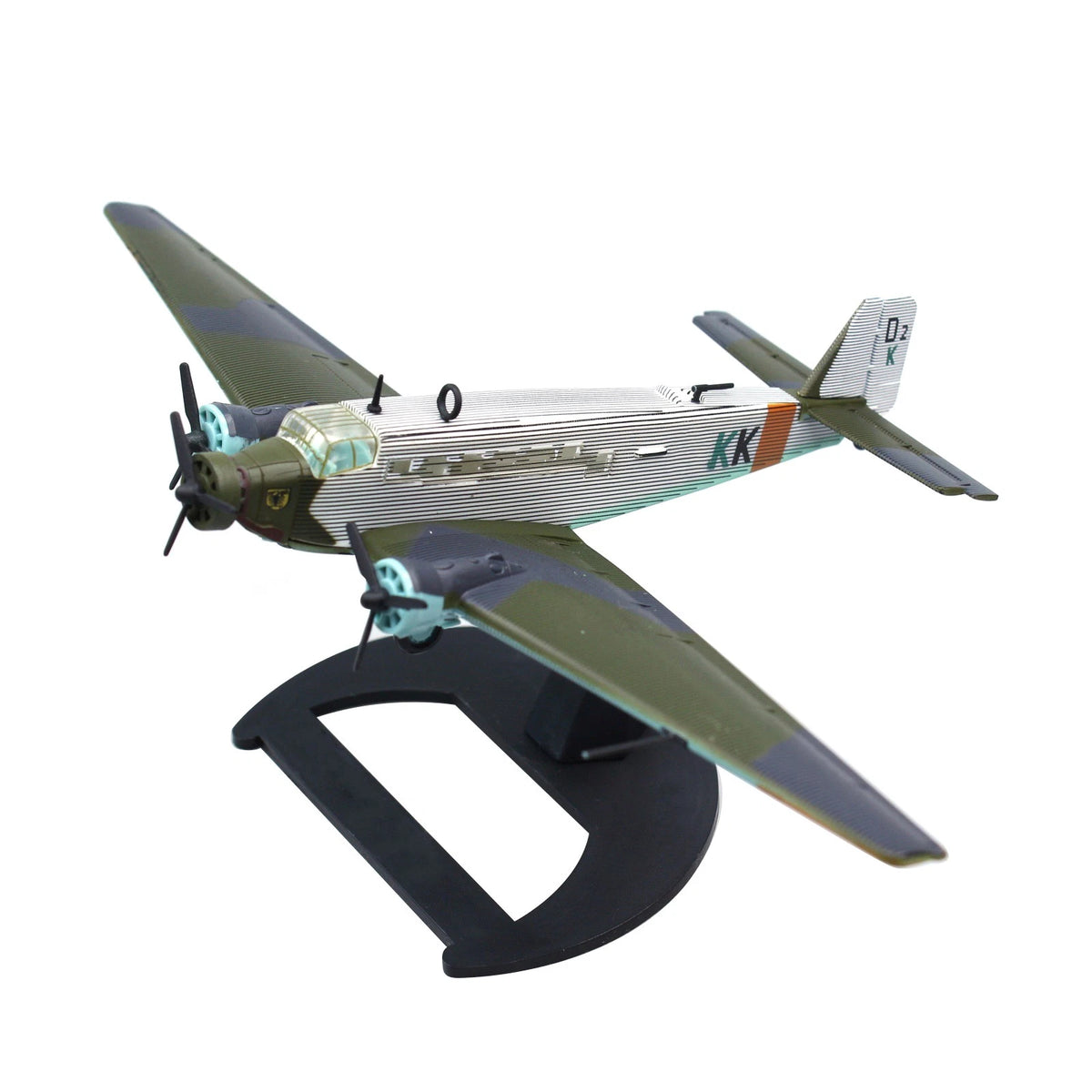 German Luftwaffe Ju-52/3m Transport Aircraft Model 1/144 Alloy Collection