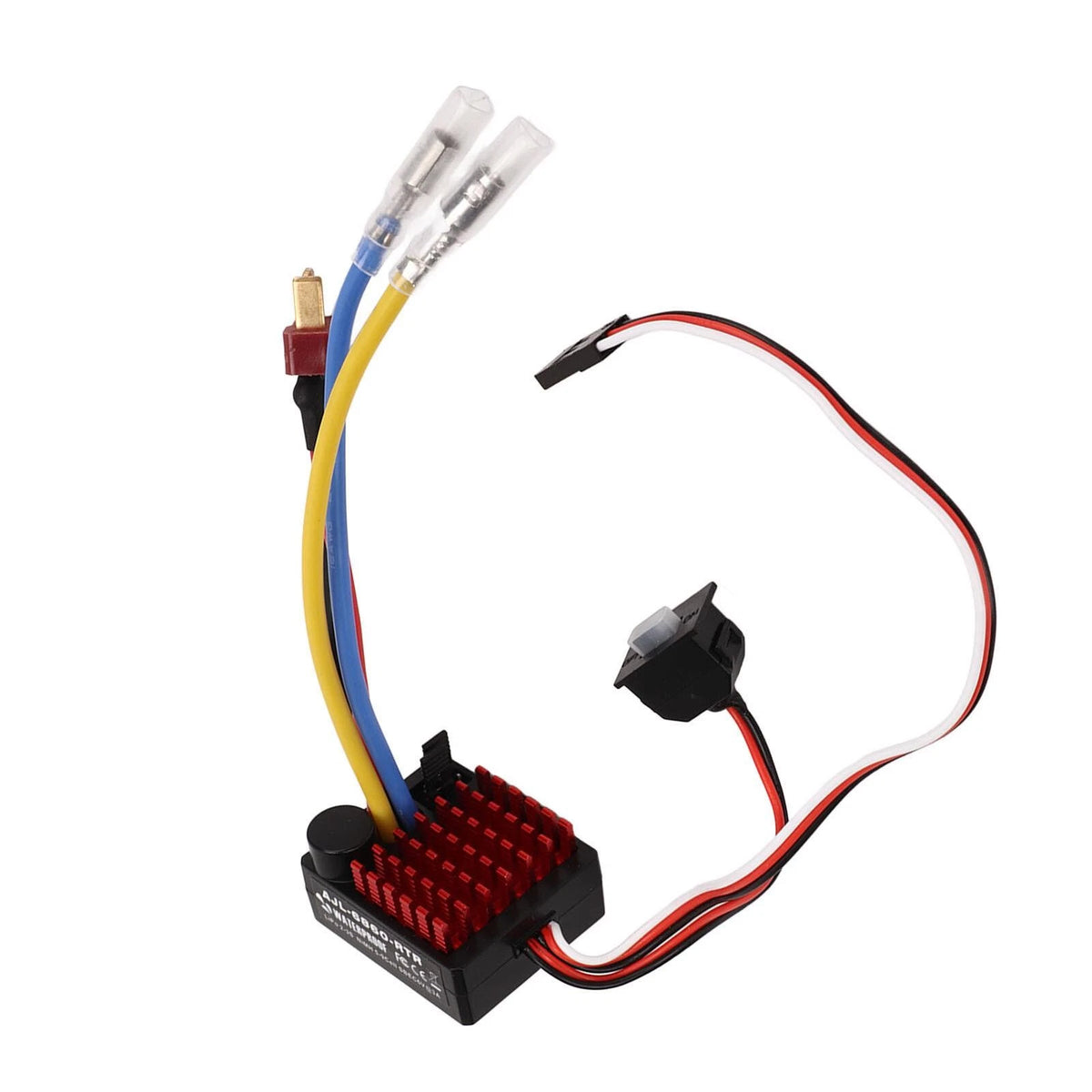 RC Car Brushed ESC 60A Waterproof Electronic Speed Controller For 1/10 RC Car d