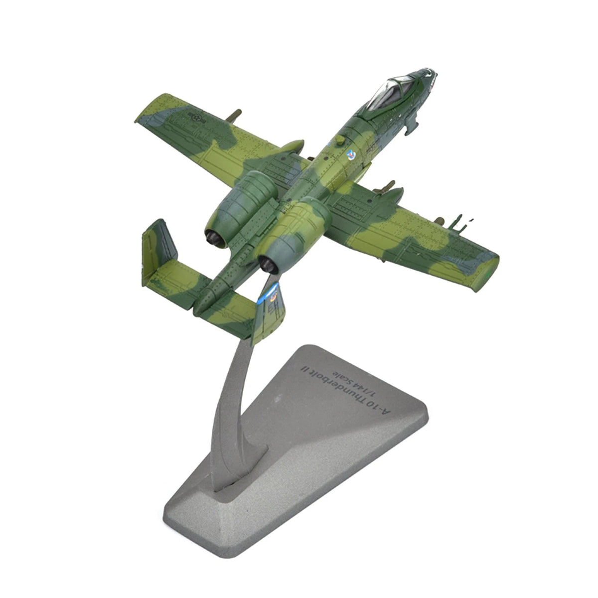 1/144 Diecast Alloy A-10 Fighter Military Airplane Model With Display Stand
