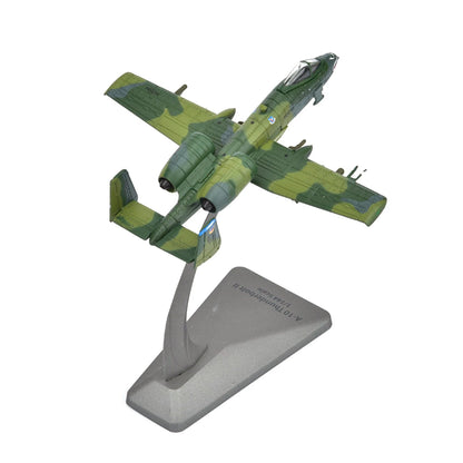 1/144 Diecast Alloy A-10 Fighter Military Airplane Model With Display Stand