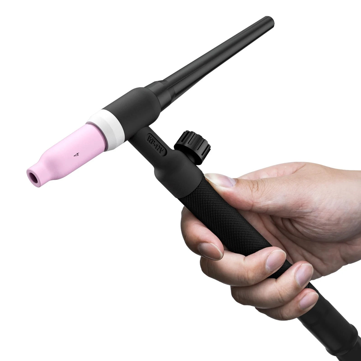 YESWELDER TIG Welding Torch WP-17V 13ft 150Amp 10-25mm² Air 13ft, Black, Red