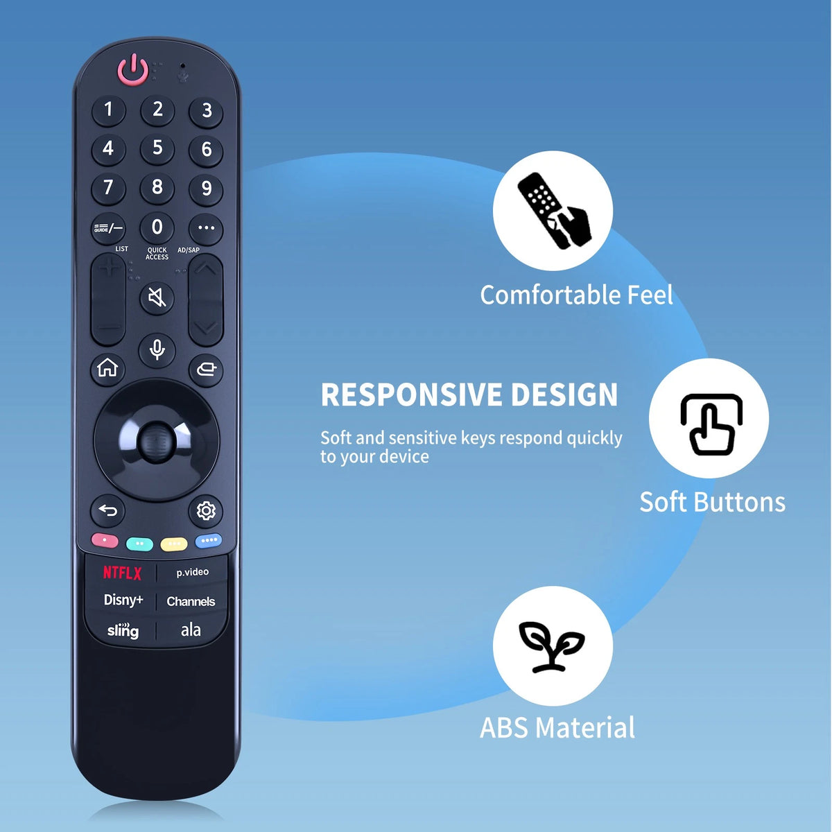 Remote Control MR23GA AKB76043102 For LG LCD TV IR without Voice/Cursor 86QNED80