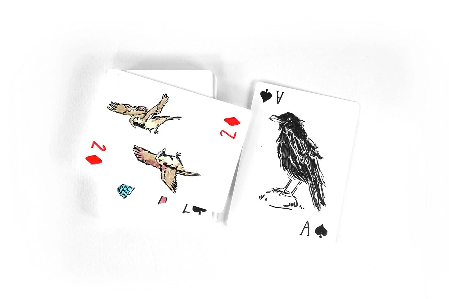 180 Blank Playing Cards, Poker Size 2.5" x 3.5" Matte Finish Large, White.