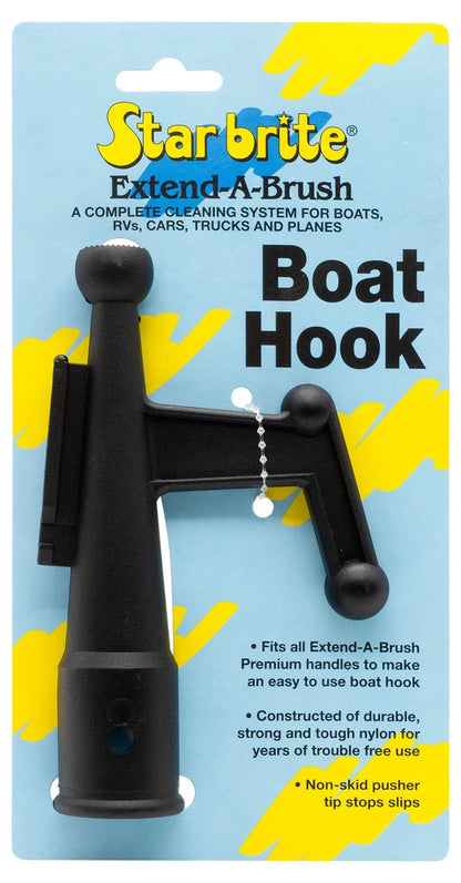 STAR BRITE Boat Hook Attachment - Fits Extend-A-Brush Handles (040033) Black