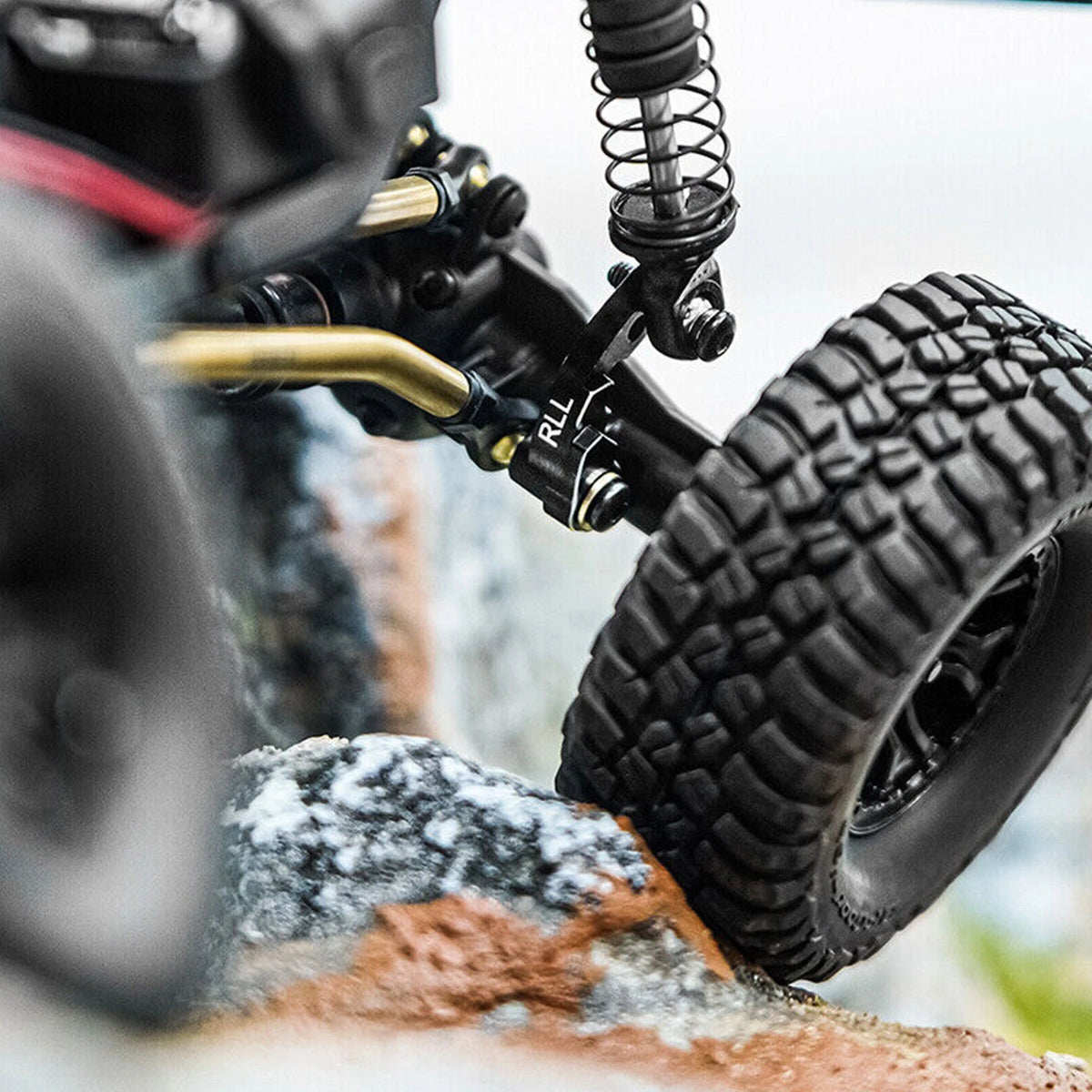 CNC Shock Flex Blade Crawler Car Upgrades For TRX4M 1/18 RC Car Components