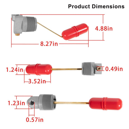 Replacement for F93B-1C Air Volume Controls Deep Wells, Water Tank...