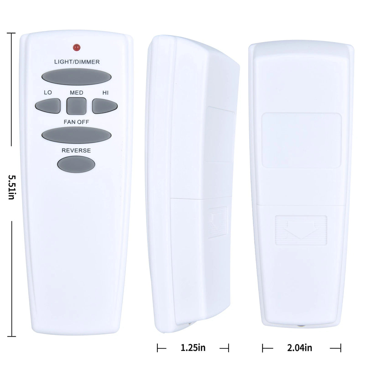 UC7078T / CHQ7078T reversing fan remote for Hunter and Hampton Bay