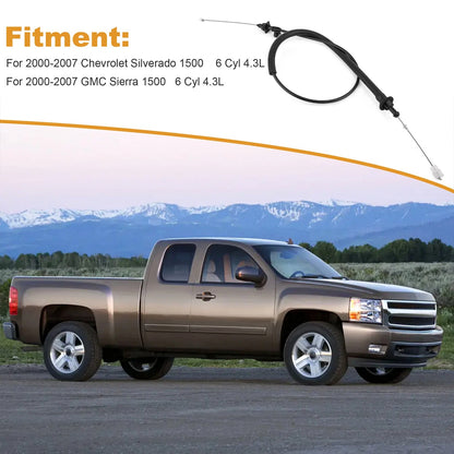 Accelerator Throttle Control Cable 15251906 Fits Chevy Silverado & GMC Sierra