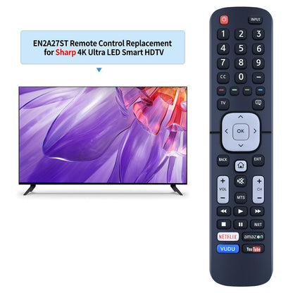 EN2A27ST Remote Control For Sharp TV LC-43P5000 LC-43P5000U LC-50P5000
