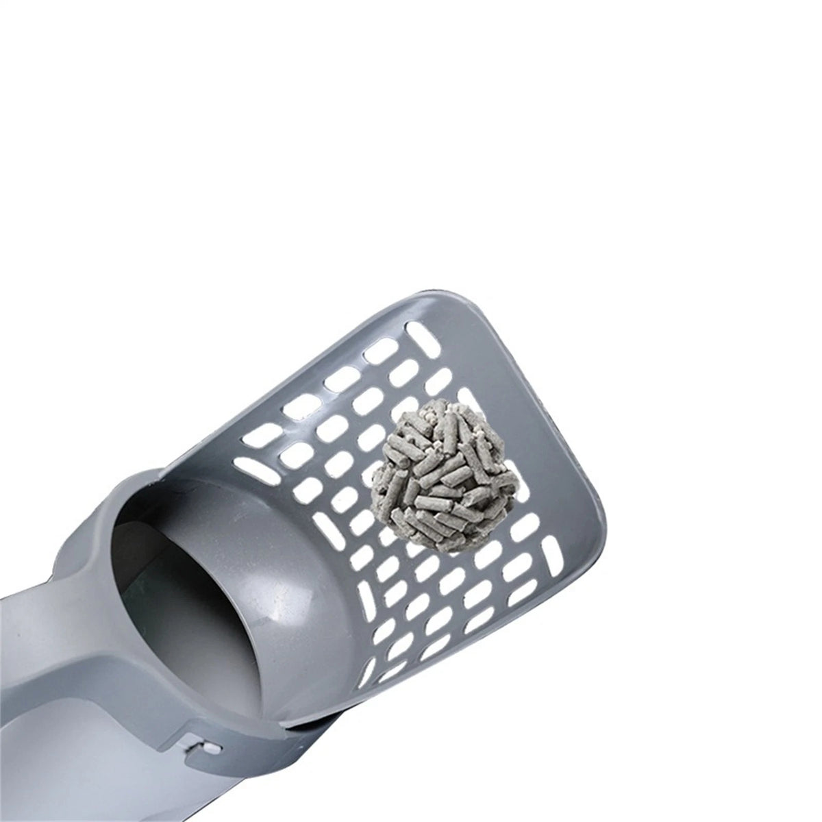 Cat Litter Scoop With 1 Bag Rolls (15Bags) , Integrated Detachable Shovel