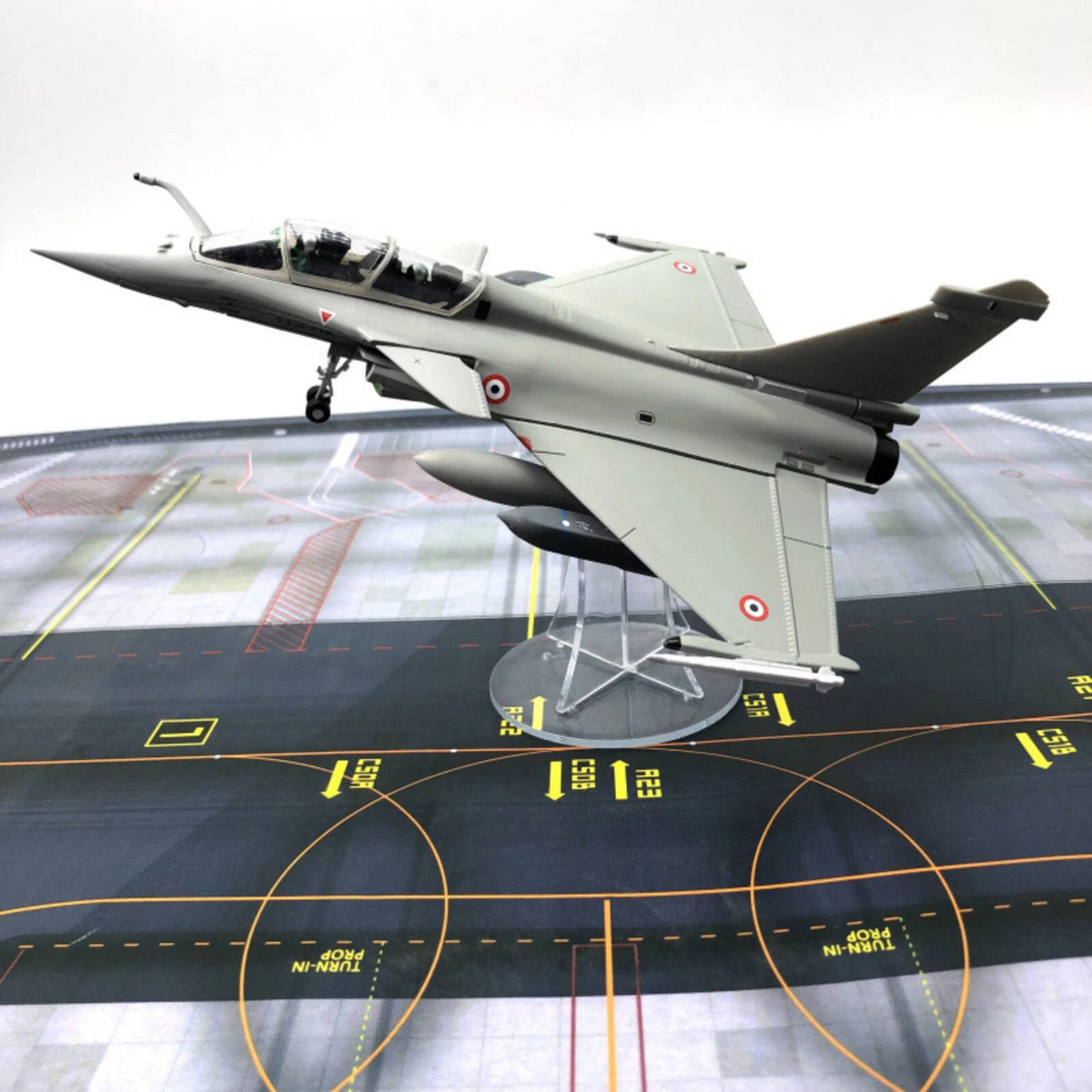 1/72 French Air Force Rafale B Fighter Finished Alloy Model Airplane Toy Gift