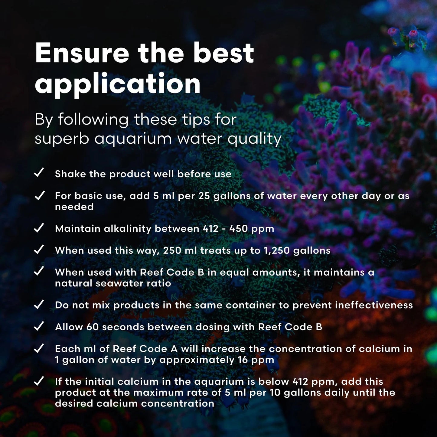 Brightwell Aquatics - Reef Code A - Balanced Calcium & Alkalinity System 1-L