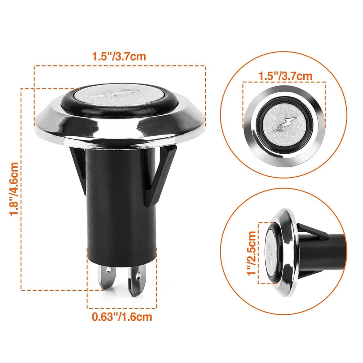 For Weber 69283 Igniter Button Replacement Genesis II 315 335 345 Waterproof OEM