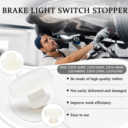 5PCS 32876-36000 Brake Light Switch Stopper Fits for Kia Rio  Dense Rubber