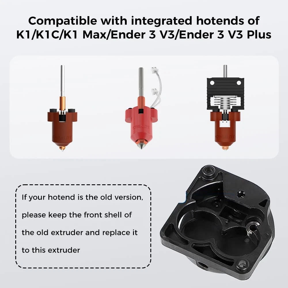Creality K1/K1 Max/K1C Extruder with Motor, Official /, With Motor