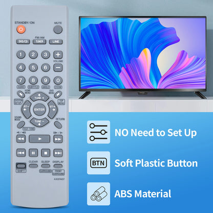AXD7407 Replacement Remote Control For Pioneer XV-DV232 XV-DV240 XV-DV350