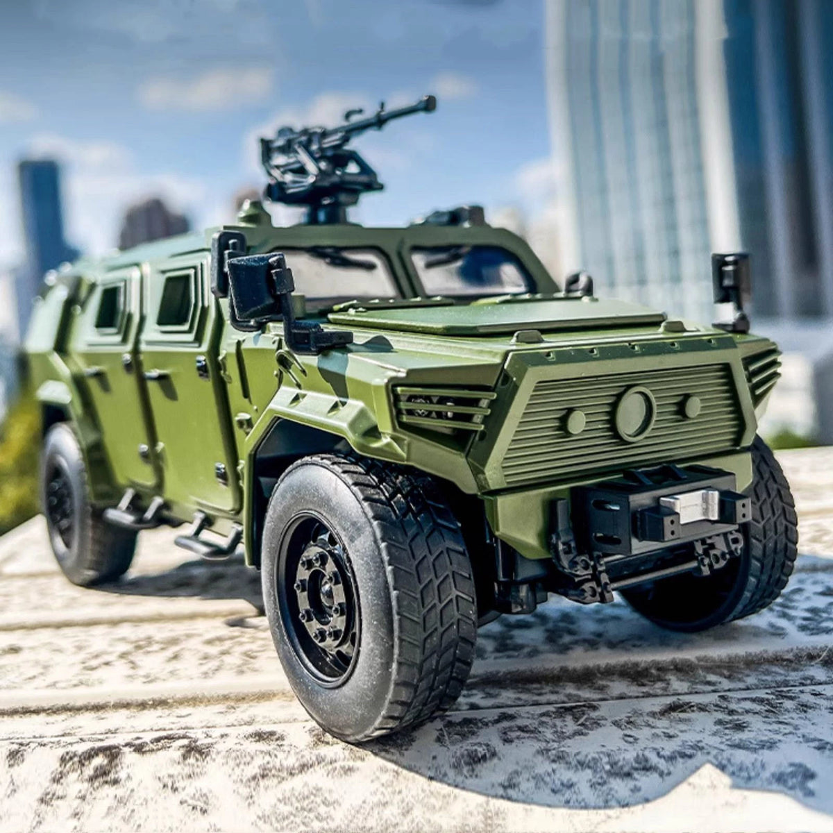 1/18 For DongFeng Mengshi 3th Generation Off Road Vehicle Sound Light Model GG