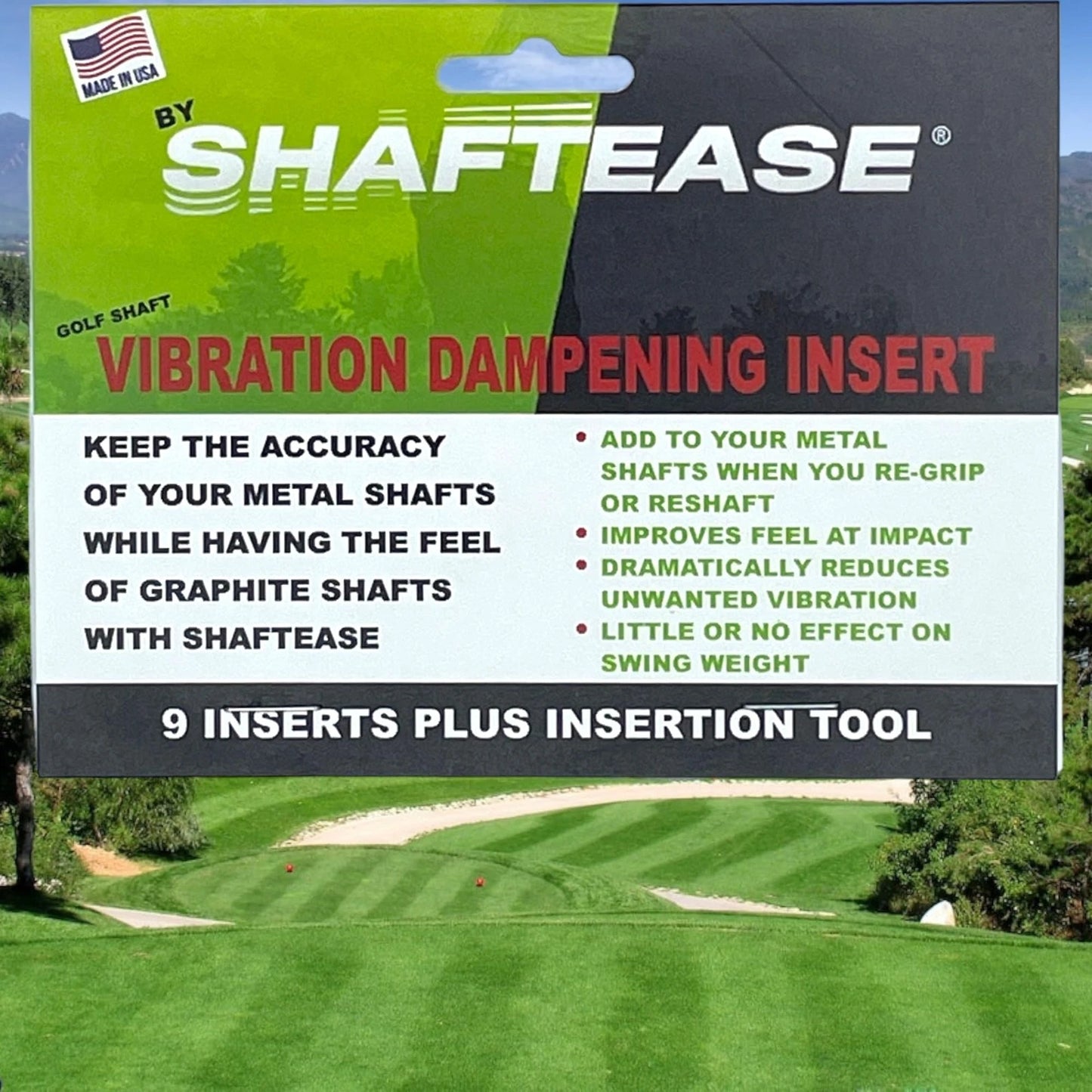 Golf Shaft Vibration Dampening Inserts for Metal Shafts Sting Free...