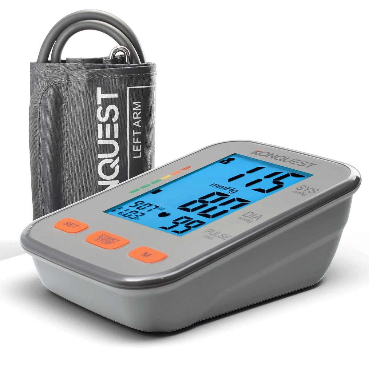 Konquest KBP-2704A Digital Blood Pressure Monitor – Automatic Large, Gray
