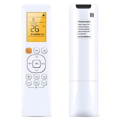 Replace Remote Control For midea COMFORT-AIRE RG10G(D2)/BGEFU1 RG10F2(D2)/BGEFU1
