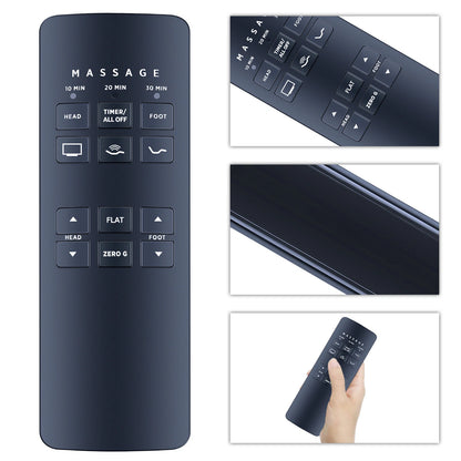 Remote Control For TEMPUR-PEDIC Adjustable Bed Base 75261 RF258B