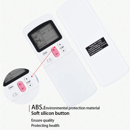 R11CG/E Replacement AC Remote Control For Midea Air Conditioner R11HG/E