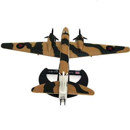 1/144 WWII UK Vickers Wellington Bomber Model Airplane Finished Alloy Decoration