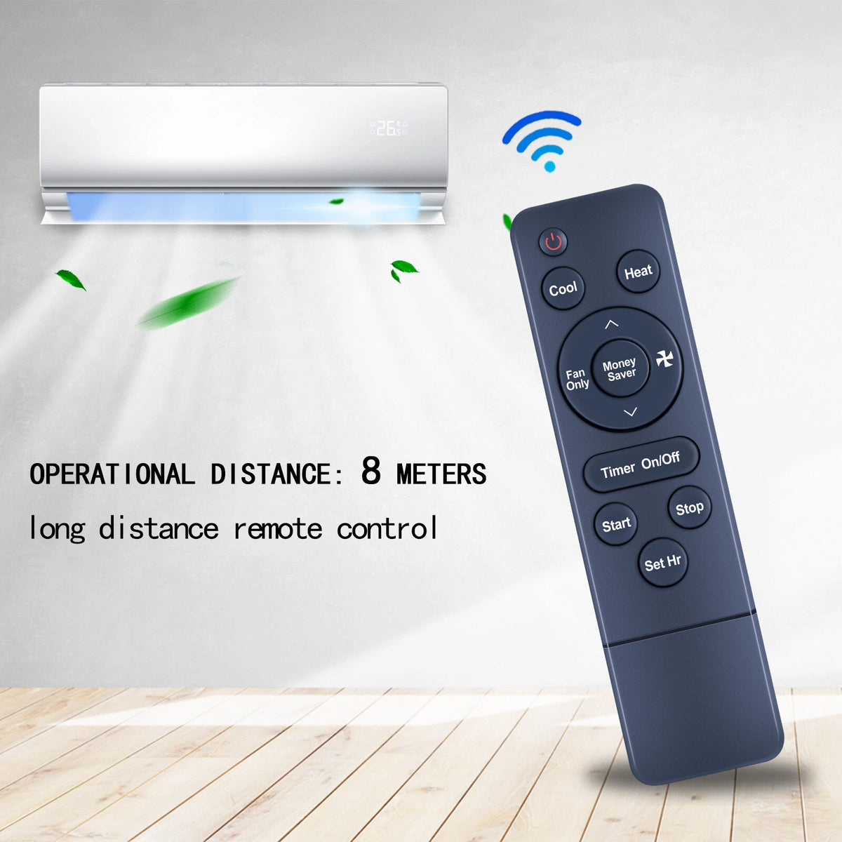 Remote Control For Friedrich Air Conditioner 618-266-10 WS08C10 WS08C10-A