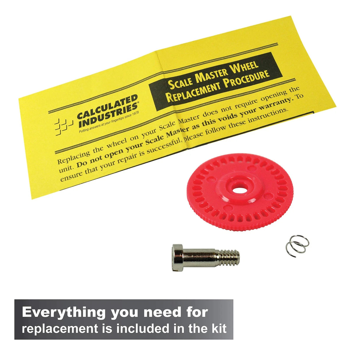 Calculated Industries Scale Master Pro XE Measure: Wheel Kit 16 millimeters