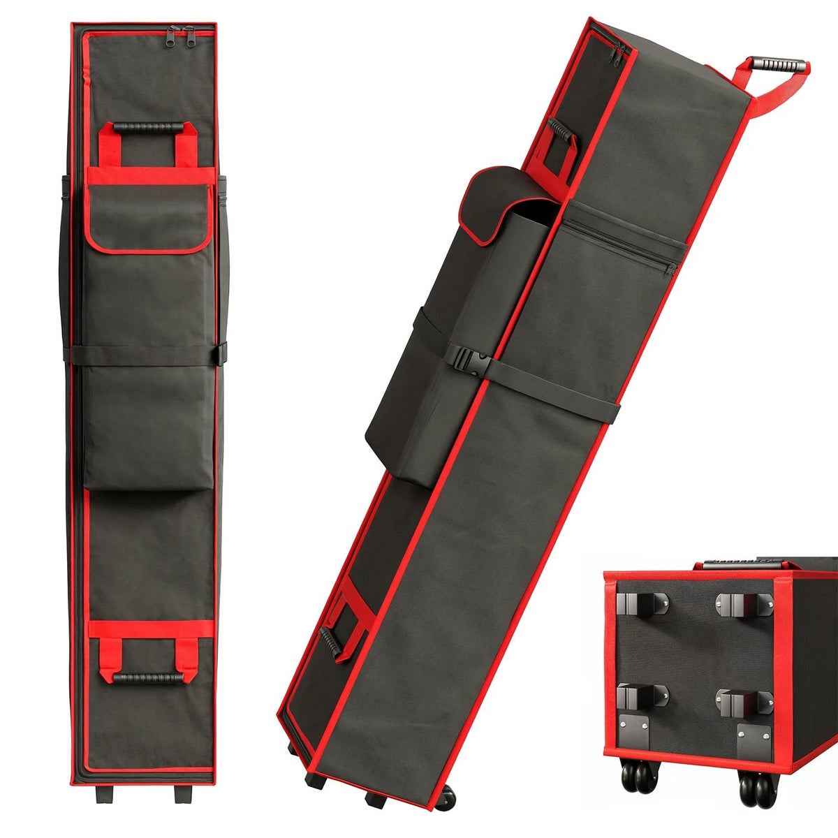 10 x 10 x 48 inch Tent Bag Replacement Part, Designed for 10x10x48inch, Red