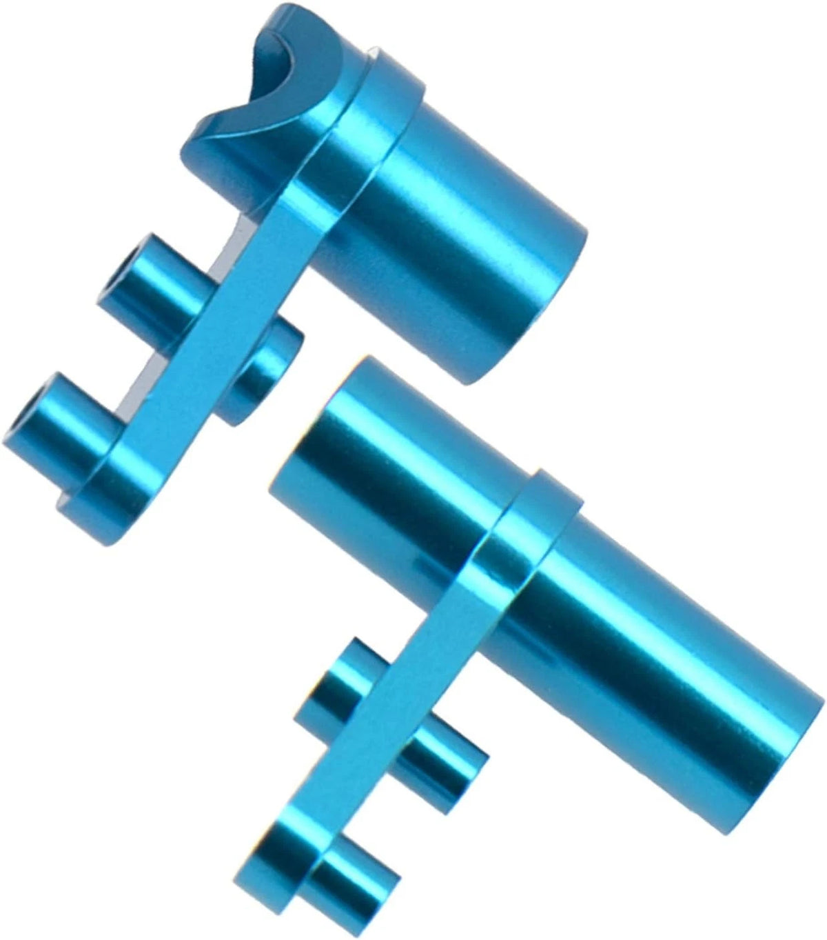 Aluminum Steering Servo Saver Complete Ackerman Plate Upgrade Parts Blue