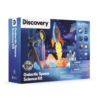 Discovery™ Galactic Space Science Kit – 61 12.5" x 3" x 9", Multicolor