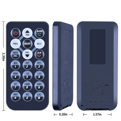 Remote Control For Pyle PLRMR23BTW PLMRCW1 Marine Bluetooth CD Radio Receiver