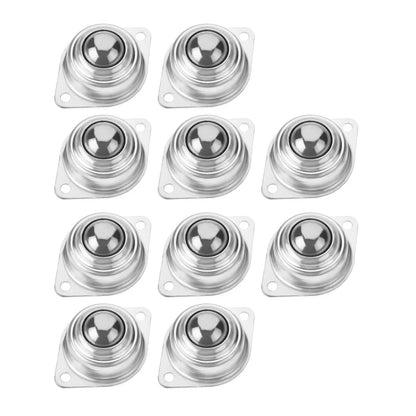 For Conveyor Transmission 10Pcs Mini Roller Ball Transfer Bearing Casters