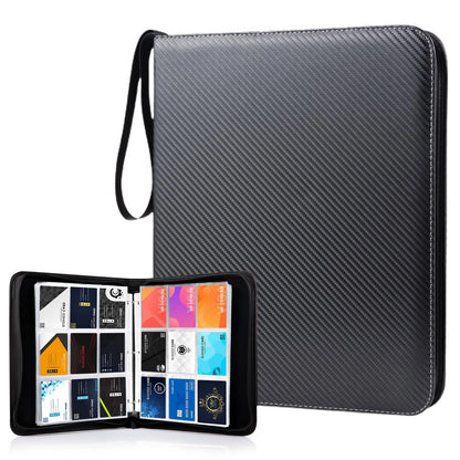 WOT I Trading Card Binder, 900 Pockets Sleeves with 900 Pockets, Black
