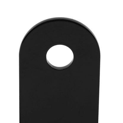 Curved License Plate Side Mount Bracket For Harley Davidson Iron 883 1200