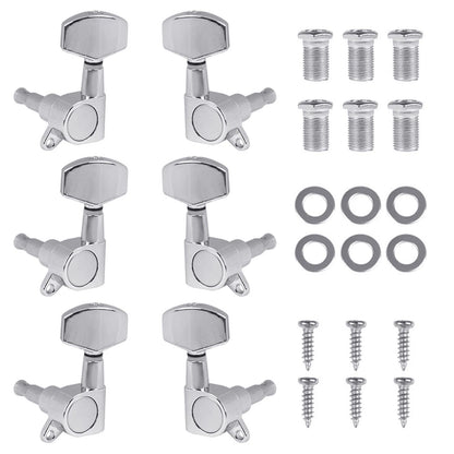 OTYMIOW 6PCS Guitar Machine Heads Knobs Acoustic Tuning Pegs Machine...